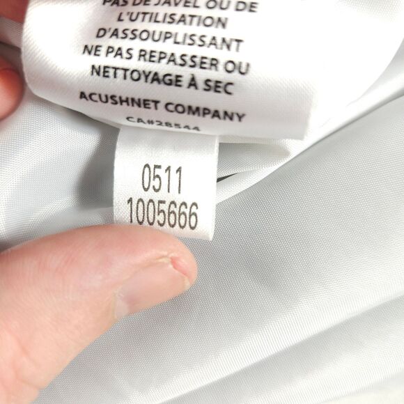 Footjoy Tennessee TN Vols Mens Medium Black Gray Half Zip Perforance Jacket - Picture 5 of 8